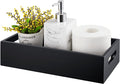 ALELION Black Bathroom Basket by ALELION