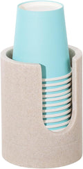 Luxspire Bathroom Cup Dispenser, 3oz Dixie Cup Dispenser, Resin Dixie Cup Holder by Luxspire