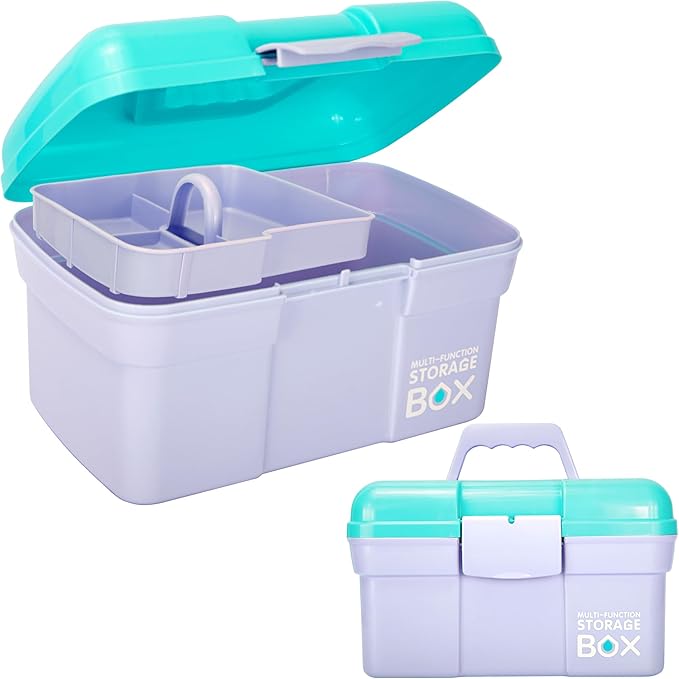 11in Mutipurpose Storage Box Organizer by Focusonefficientstorage