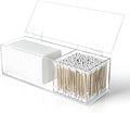 Clear Acrylic Qtip Holder for Clean Skin Club Clean² Pads Clean by JHJFRAWY