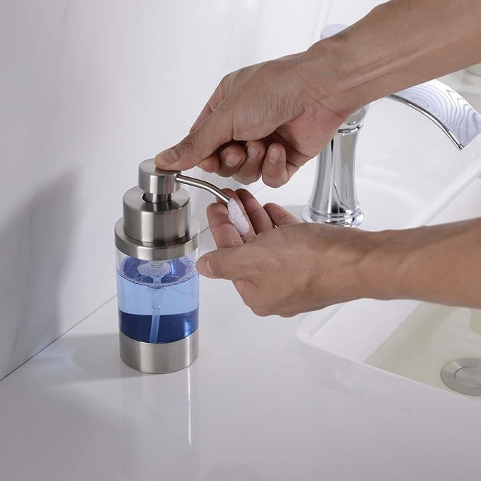 Delle Rosa Soap Dispenser, Foaming Soap Dispenser, Stainless Steel Pump Head - Image 6