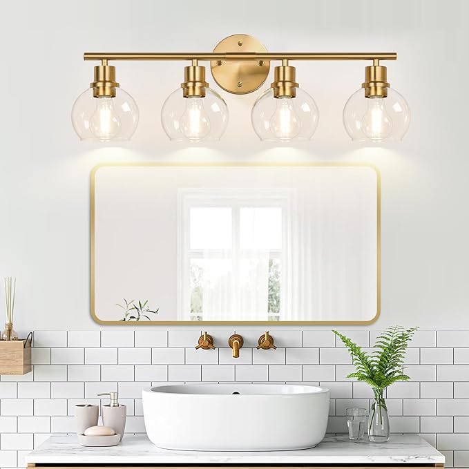 4-Light Bathroom Light Fixtures, Bathroom Wall Sconces - Image 5