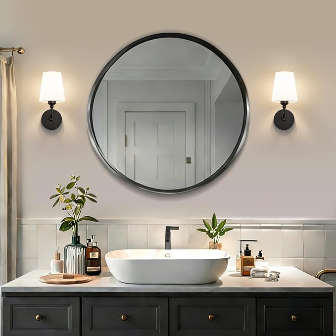 Modern Wall Sconces Set of 2, Hardwired Wall Lights - Image 2