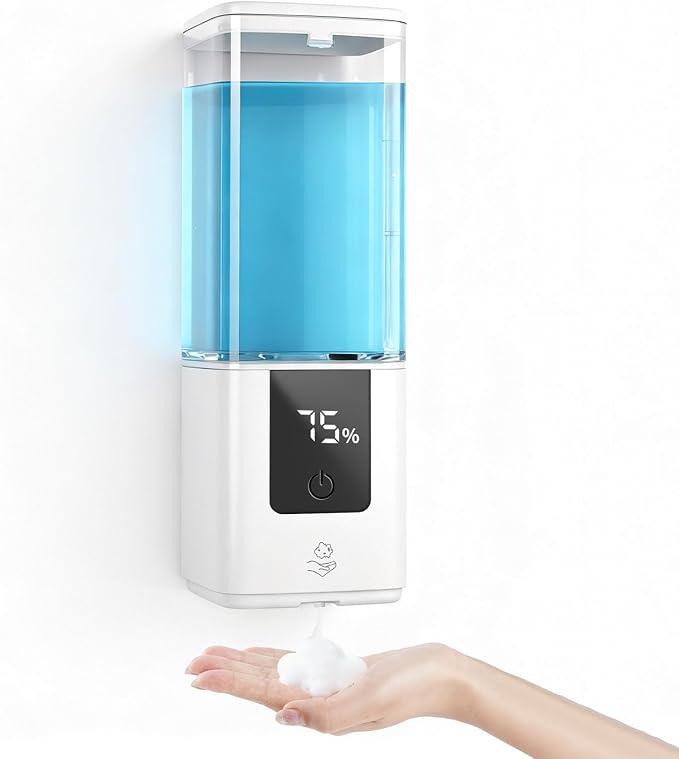LAOPAO Soap Dispenser, Automatic Soap Dispenser Wall Mount Rechargeable Foaming by LAOPAOInc-TheUSA