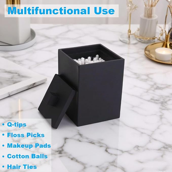 Q-tip Holder Square Cotton Swab Holder - Image 3