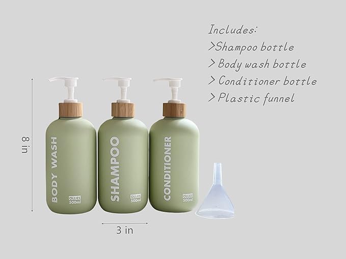 OLLIES Shampoo and Conditioner Dispenser, Shower Soap Dispenser - Image 2