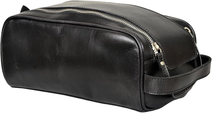 Premium Buffalo Leather Toiletry Bag - Image 4