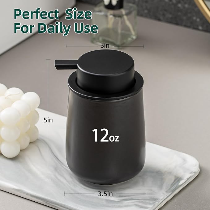 Black Foaming Soap Dispenser - Image 3