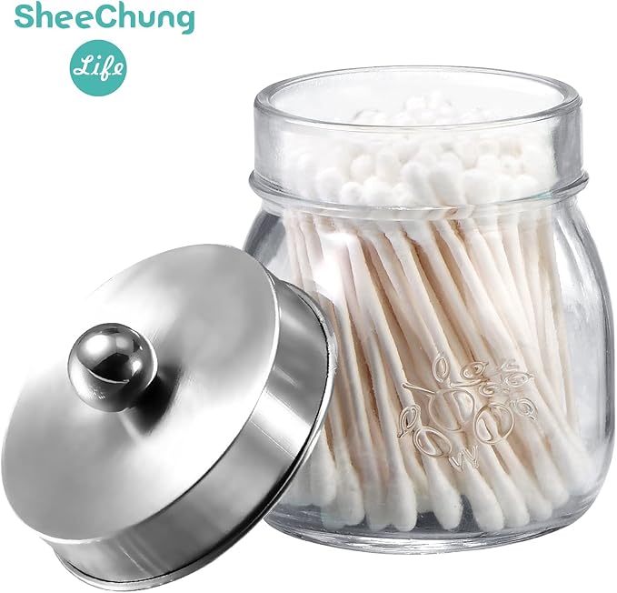 SheeChung 4 Pack Apothecary Jars - Image 2