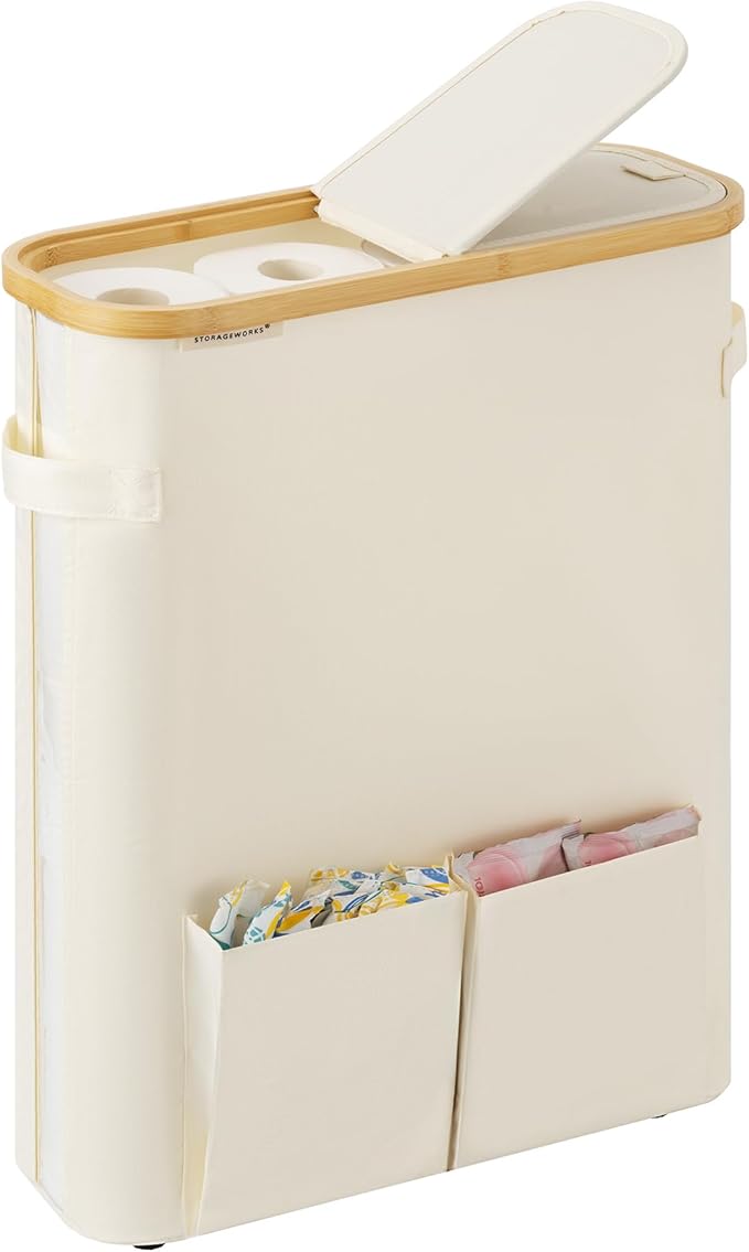 StorageWorks Toilet Paper Storage Baskets by StorageWorks