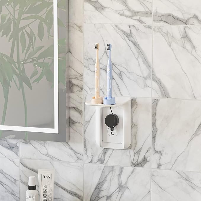WALI Outlet Shelf Wall Holder, Bathroom Walls Shelves up to 10lbs Standard - Image 7