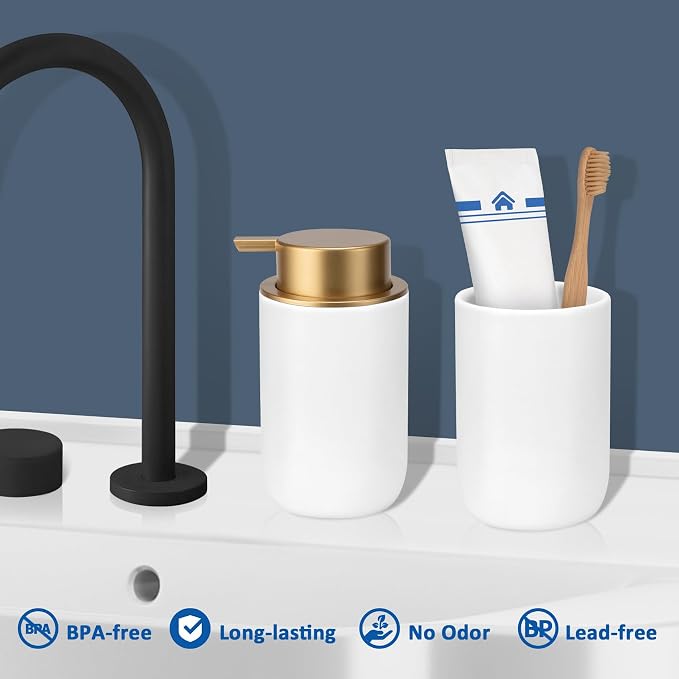 Soap Liquid Dispenser Ceramic - Image 2
