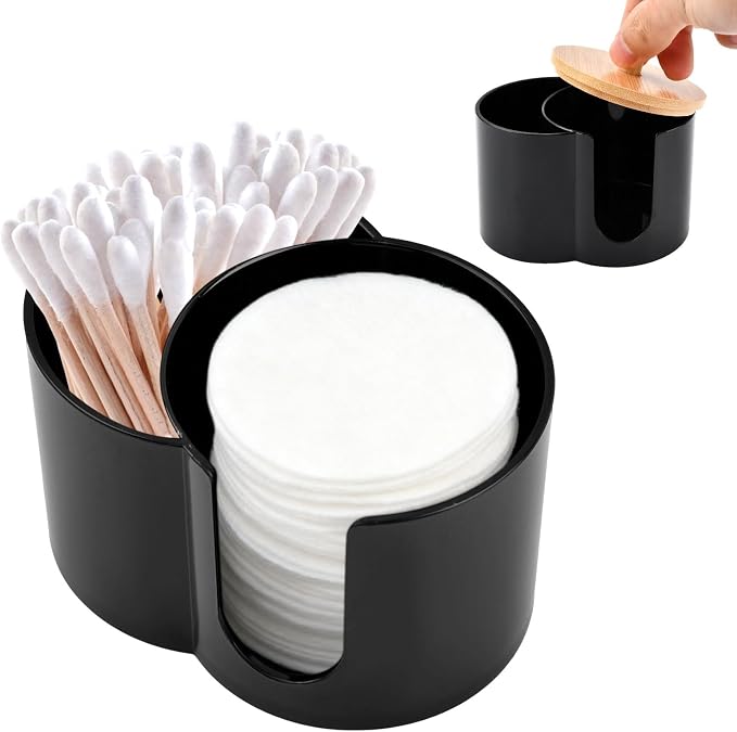 Dual-Compartment Cotton Swab & Pad Organizer - Image 9