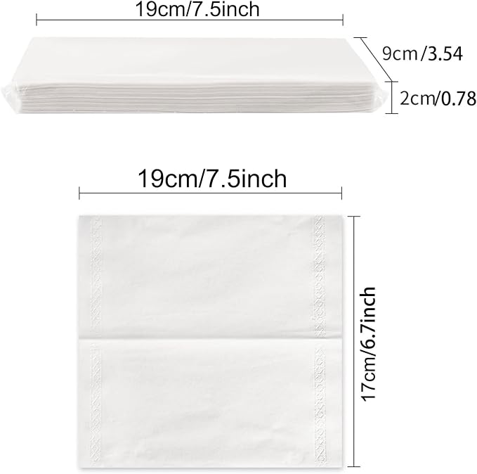 Car Tissue Refills, Auto Travel Tissue Packs, Facial Napkin Refills - Image 2