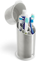OXO Good Grips Stainless Steel Toothbrush Organizer, Bathroom Organizer and by OXO