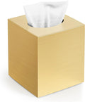 Tissue Box Cover, Square Modern Facial Acrylic Tissue Holder Napkin Dispenser by Chintu