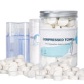 Compressed Towels, Disposable Portable Mini Tissue by Gloffer