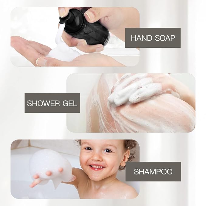 2oz Foam Bottle Empty Foaming Pump Dispenser - Image 4