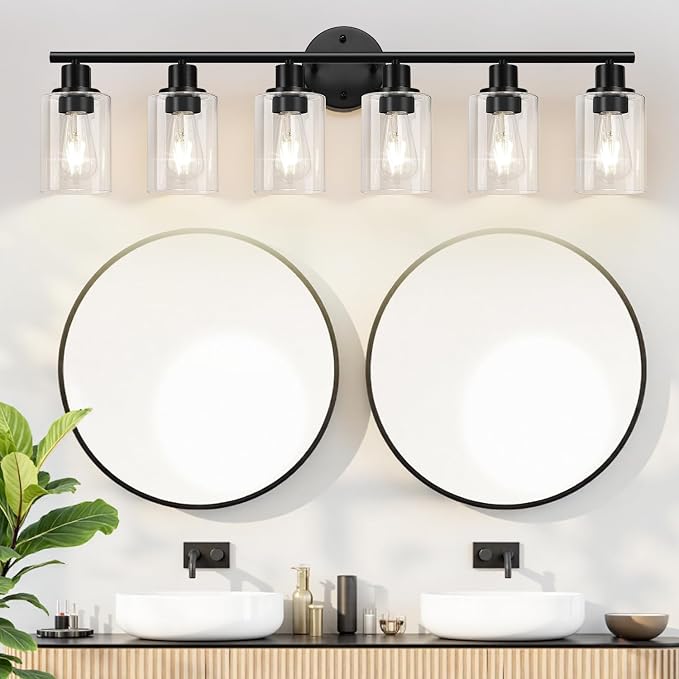 6-Light Bathroom Light Fixtures, Bathroom Wall Lamp - Image 5