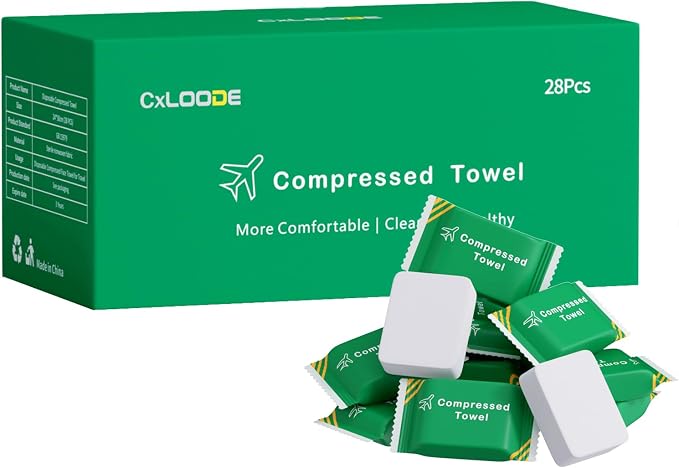Disposable Towel Compressed Towel Tablets, Disposable Face Compressed Towels by CXLoode