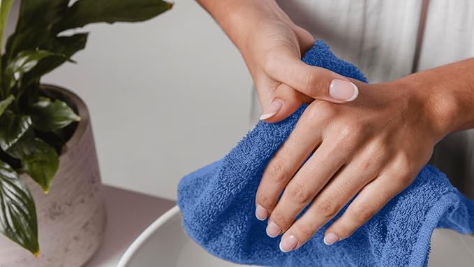 Avalon Towels Cotton Washcloths – Size 12x12 Inches, 100% Ring Spun Cotton - Image 3