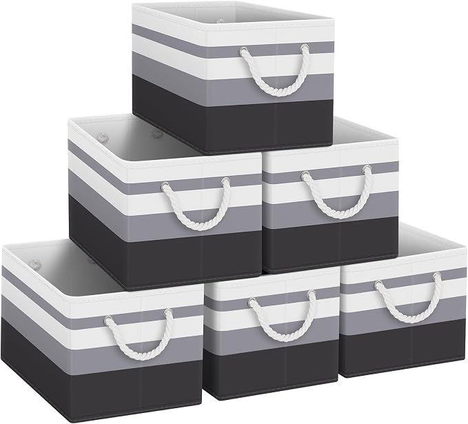 Fab totes Storage Bins, Foldable Storage Baskets by Fabtotes