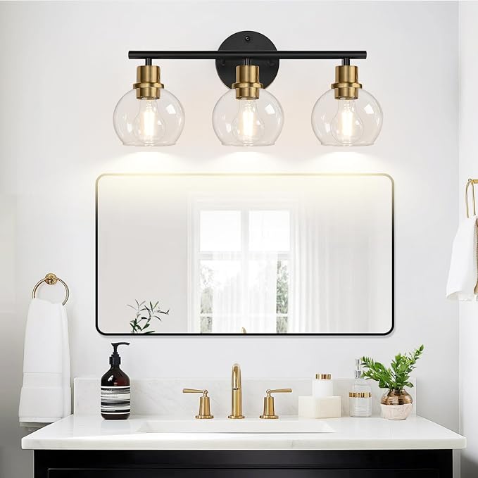 3-Light Bathroom Light Fixtures, Vanity Lights - Image 7