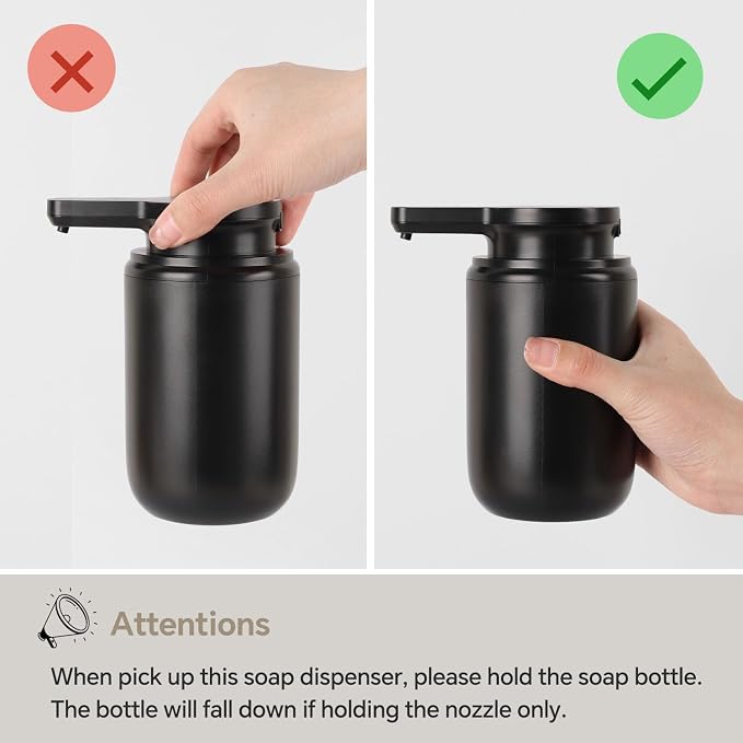 Automatic Foaming Soap Dispenser, Rechargeable Touchless Foam Hand Soap - Image 8