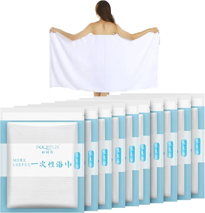 Disposable Compressed Towels Tablet Large Gym Towel Barber Towel 55x28 inches by Eamecl