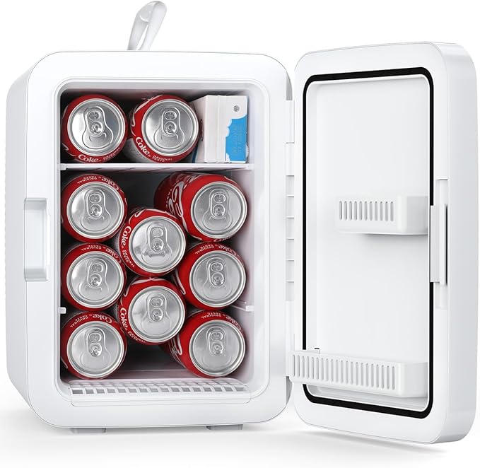 Antarctic Star Compact Mini Fridge, 10L Portable Small Refrigerator, 2.6 Gal by AntarcticStar
