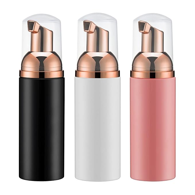 2oz Foam Pump Bottle Empty Travel Foaming Dispenser by HOME