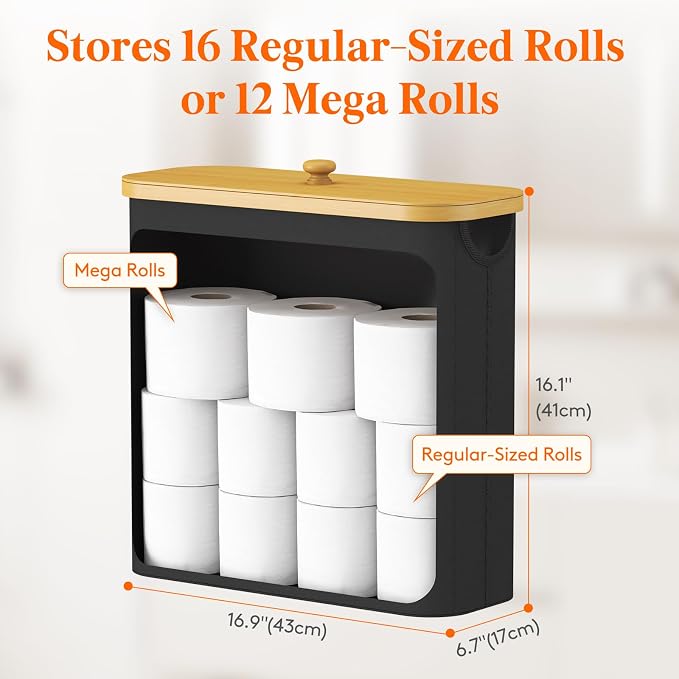 Lifewit Toilet Paper Storage Holder - Image 3