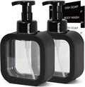 Foaming Soap Dispenser, 2 Pack 300ml Plastic Refillable Foaming Hand Soap by Unknown