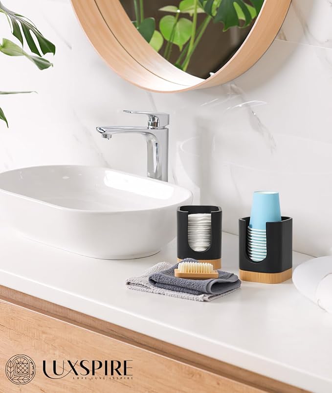 Luxspire Bathroom Cup Dispenser, Dixie Cup Holder 3-5oz, Disposable Paper Cup - Image 7