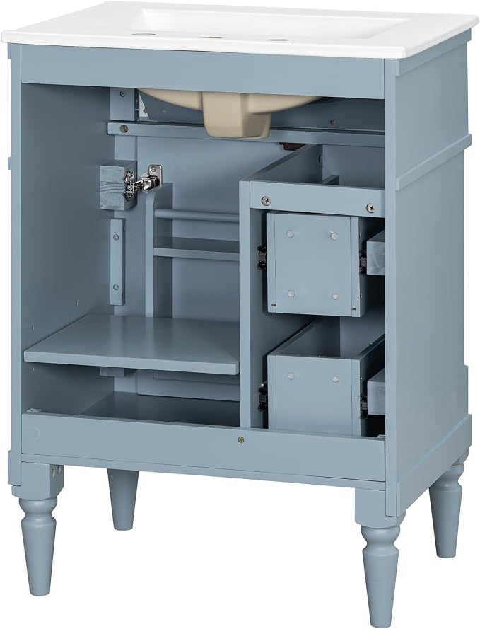Harper & Bright Designs 24" Bathroom Vanity - Image 9