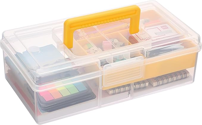 JUXYES Plastic Carry Storage Box by JUXYES