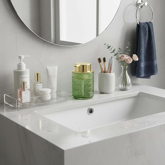 Green Foaming Soap Dispenser, Glass Foam Hand Soap Dispenser - Image 2