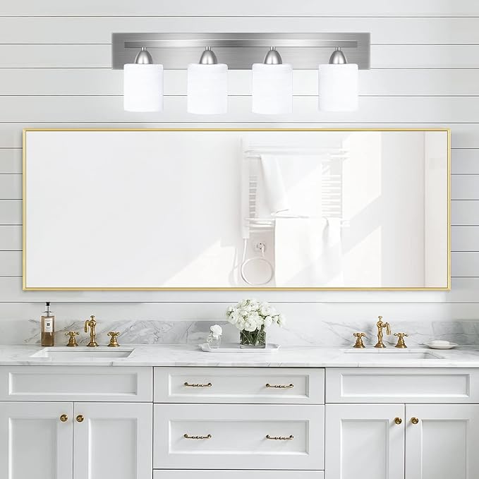 Bathroom Vanity Light Fixture, 4-Light Modern Bathroom Lights - Image 5