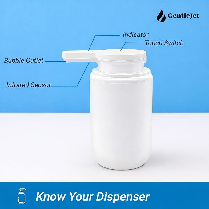 SimpleFoam Automatic Foaming Soap Dispenser – Touchless Sensor, USB-C - Image 7