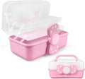 10.6in 3-Layer Multipurpose Storage Box Art Craft Organizer Storage Box Kids by Rictinehome