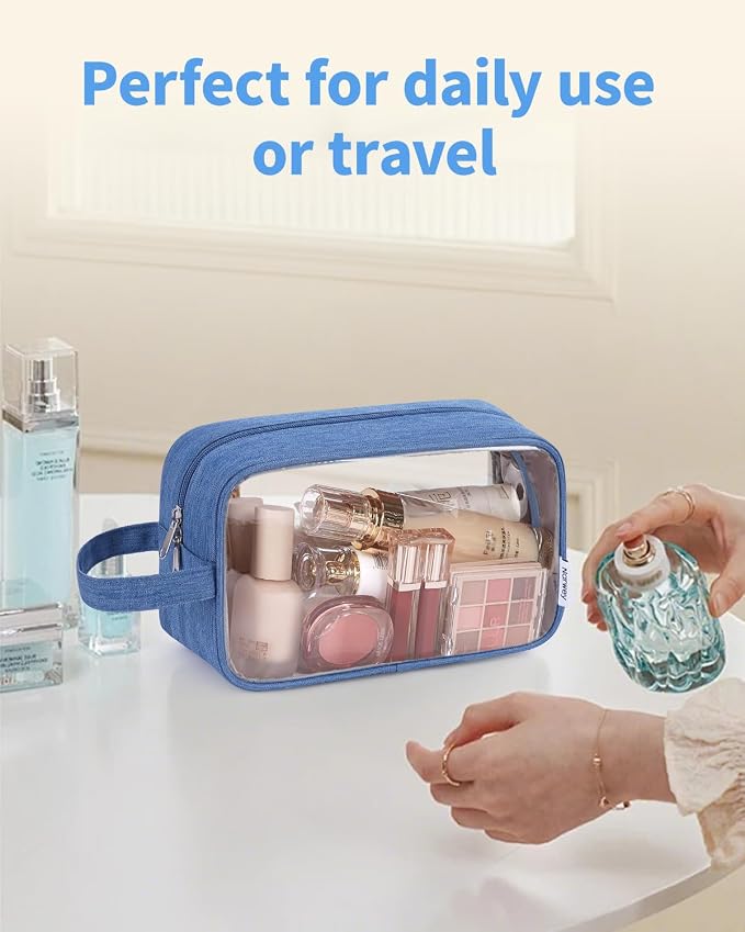 Narwey Travel Toiletry Bag for Women Traveling Dopp Kit Men Travel Bag for - Image 8