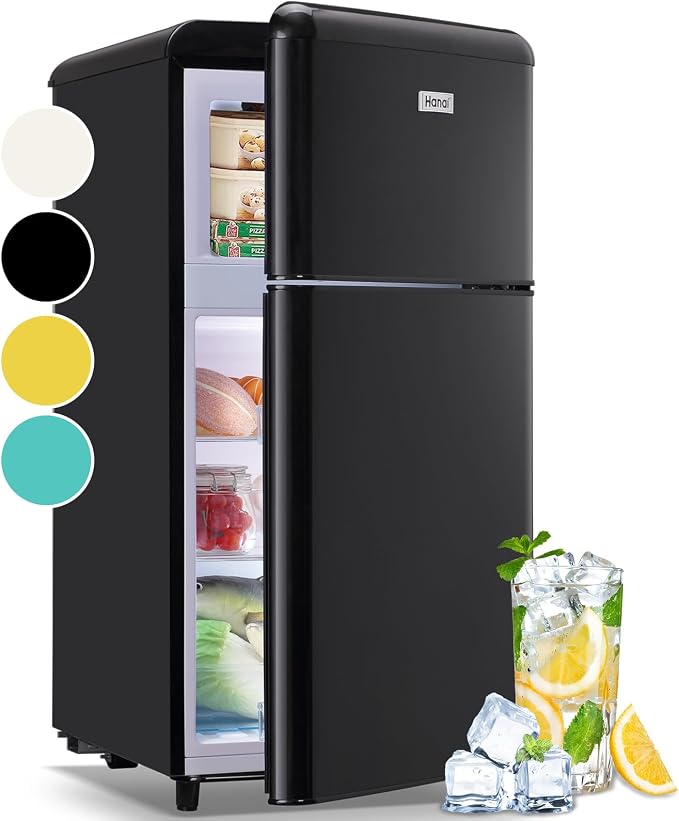 WANAI 3.5 Cu.ft Retro Mini Fridge by WANAI%C2%AE