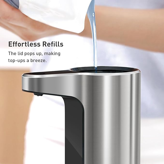 EKO Automatic Foaming Soap Dispenser, Touchless Foam Hand Soap Dispenser - Image 4