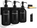 KLL Shampoo and Conditioner Dispenser Set by HomeKitchenDecorCollection