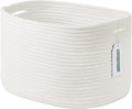 Cotton Rope Storage Basket, Woven Basket by ECDYQXVU