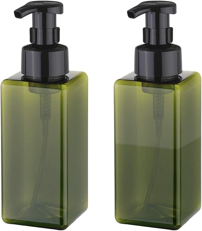 UUJOLY Foaming Soap Dispenser 650ml Refillable Plastic Pump Bottle by UUJOLY