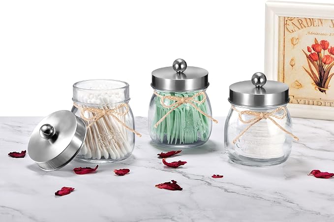 SheeChung 4 Pack Apothecary Jars - Image 4