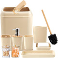 Beige Bathroom Accessories Set 9 Piece Bathroom Accessory Set by BetterbathroomwithXLHOME