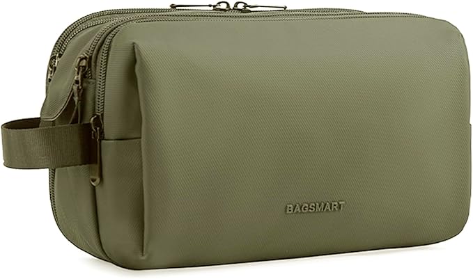 BAGSMART Toiletry Bag for Men, Travel Toiletry Organizer Dopp Kit by BAGSMART