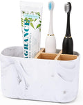 Toothbrush Holders for Bathrooms, 5 Slots Bamboo Toothbrush Holder Kids by GFWARE